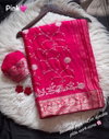 JK 228 Pure Simmer Chiffon Jacquard Saree Best Wholesale Shop In Surat